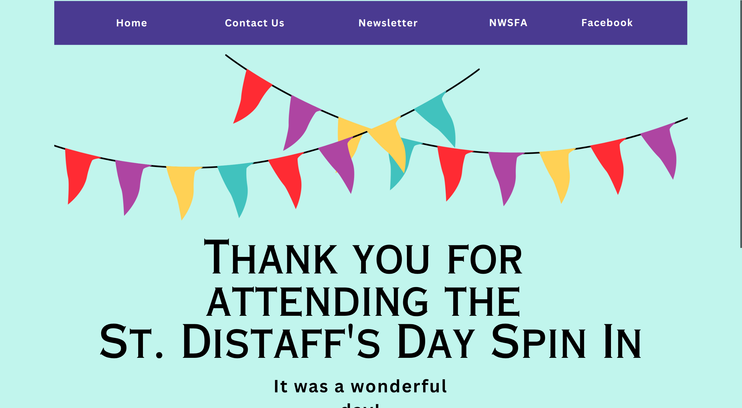 Screenshot of St. Distaff's Day