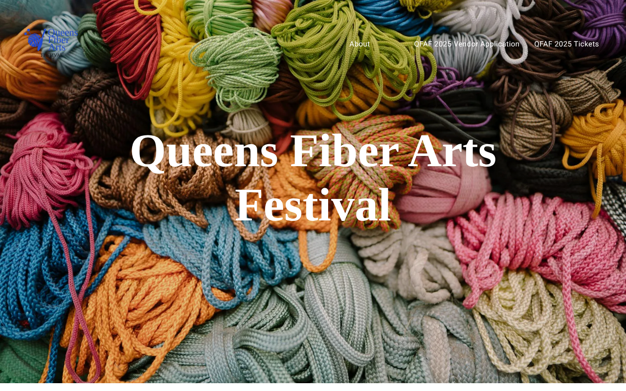 Screenshot of Queens County Fiber Arts Tour