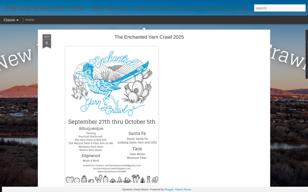 Screenshot of The Enchanted Yarn Crawl