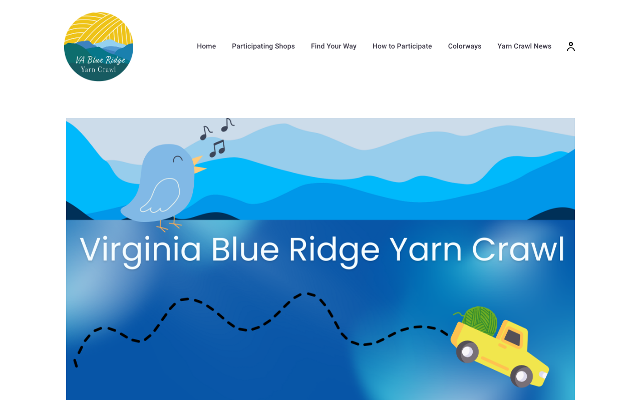 Screenshot of VA Blue Ridge Yarn Crawl